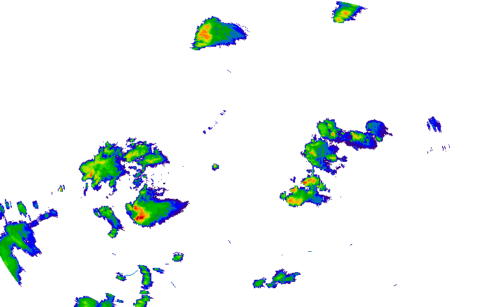 Meteoradar - aktuální srážky 2025-09-15 21:15:00