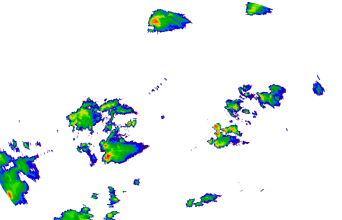 Meteoradar - aktuální srážky 2025-09-15 21:30:00