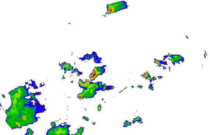 Meteoradar - aktuální srážky 2025-09-15 22:15:00