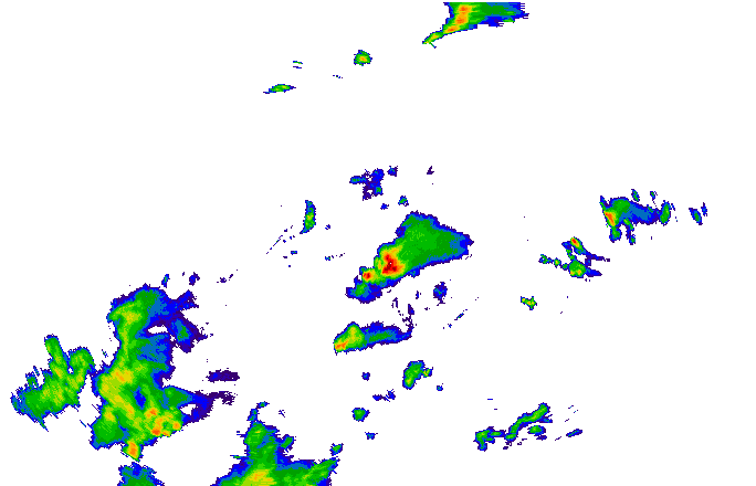 Meteoradar - aktuální srážky 2025-09-15 23:00:00