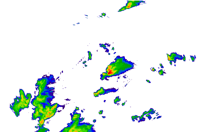 Meteoradar - aktuální srážky 2025-09-15 23:15:00