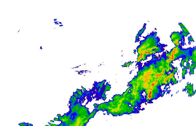 Meteoradar - aktuální srážky 2025-09-16 04:00:00