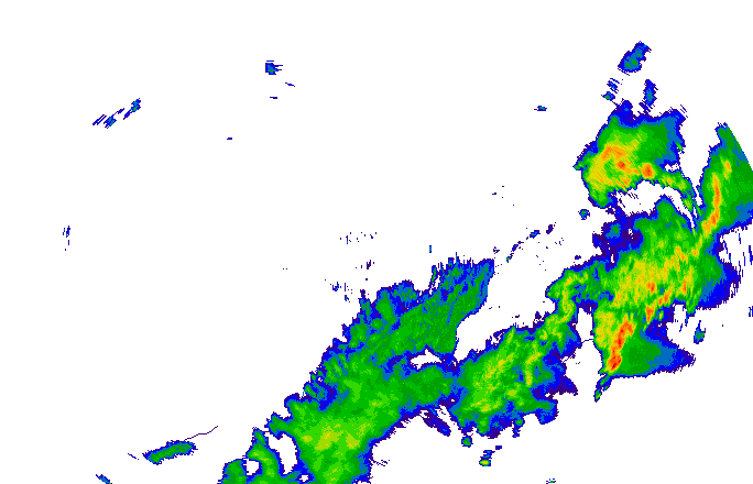Meteoradar - aktuální srážky 2025-09-16 04:45:00
