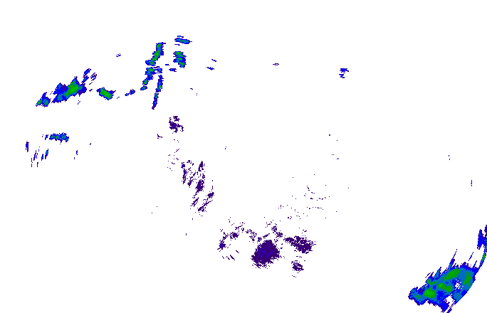 Meteoradar - aktuální srážky 2025-09-16 17:45:00