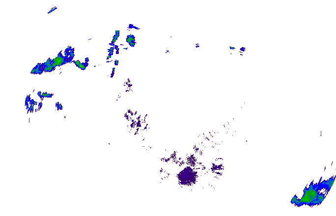 Meteoradar - aktuální srážky 2025-09-16 18:00:00