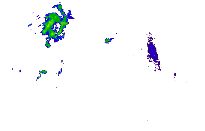 Meteoradar - aktuální srážky 2025-09-16 22:00:00
