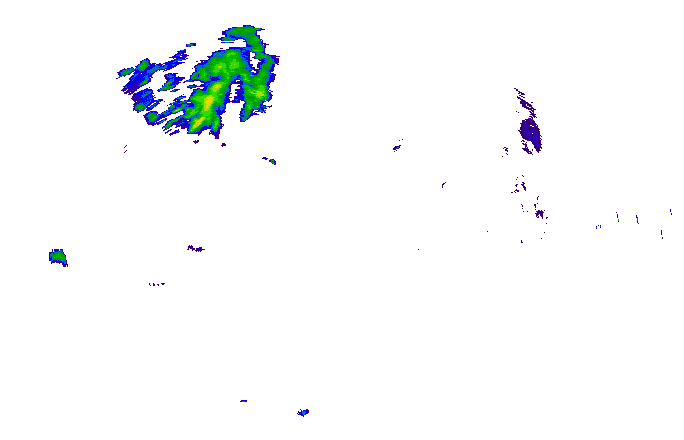 Meteoradar - aktuální srážky 2025-09-16 22:45:00