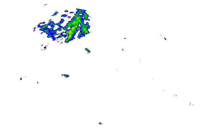 Meteoradar - aktuální srážky 2025-09-16 23:15:00