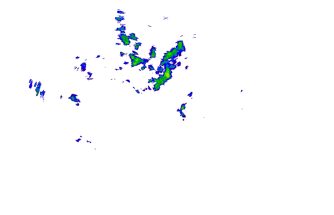 Meteoradar - aktuální srážky 2025-09-17 01:00:00