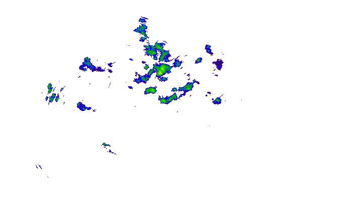 Meteoradar - aktuální srážky 2025-09-17 01:45:00