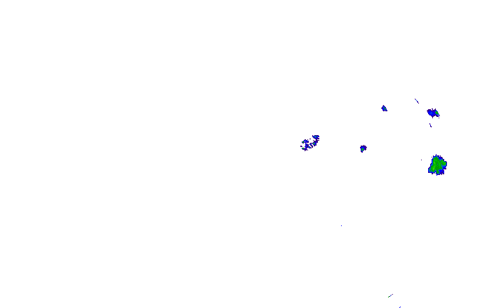 Meteoradar - aktuální srážky 2025-09-17 18:00:00