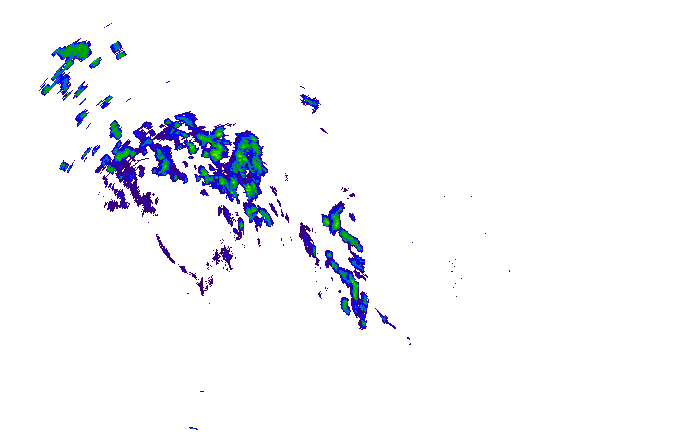 Meteoradar - aktuální srážky 2025-09-18 03:15:00