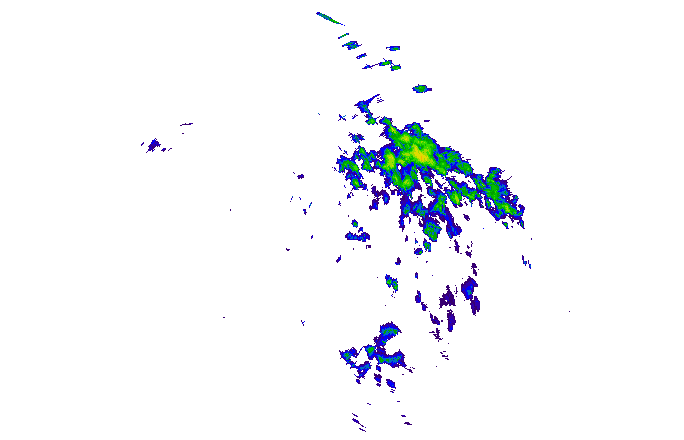 Meteoradar - aktuální srážky 2025-09-18 10:15:00