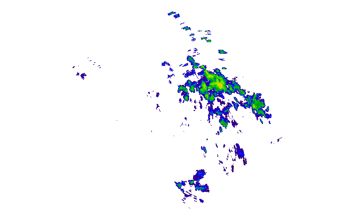 Meteoradar - aktuální srážky 2025-09-18 10:30:00