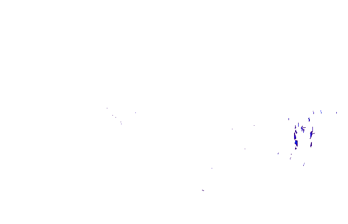 Meteoradar - aktuální srážky 2025-09-18 21:45:00