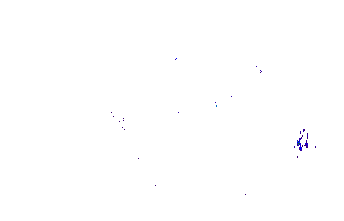 Meteoradar - aktuální srážky 2025-09-18 22:15:00