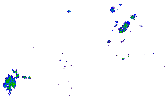 Meteoradar - aktuální srážky 2025-09-22 22:15:00