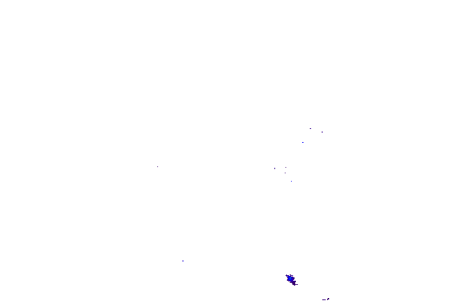 Meteoradar - aktuální srážky 2025-10-13 17:00:00