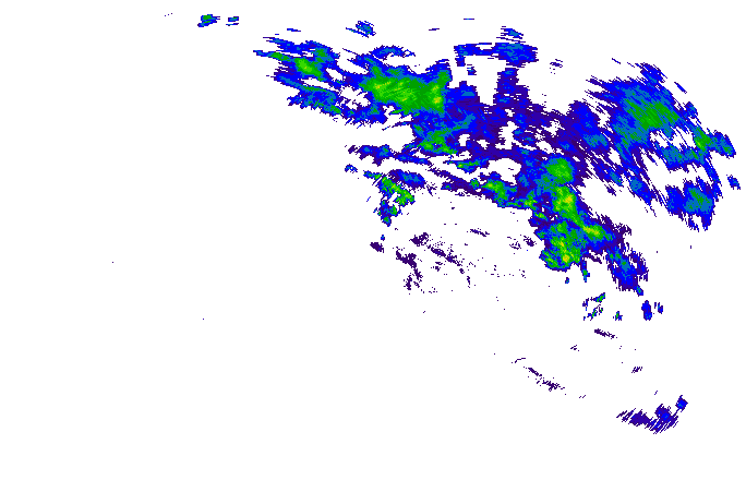 Meteoradar - aktuální srážky 2025-10-14 11:45:00