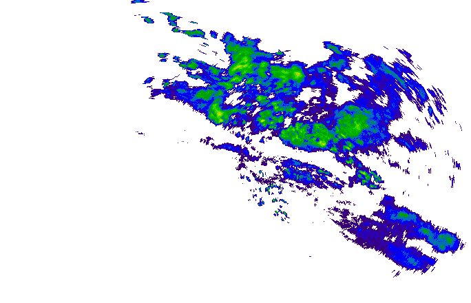 Meteoradar - aktuální srážky 2025-10-14 14:00:00