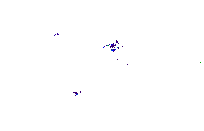 Meteoradar - aktuální srážky 2025-10-16 19:00:00