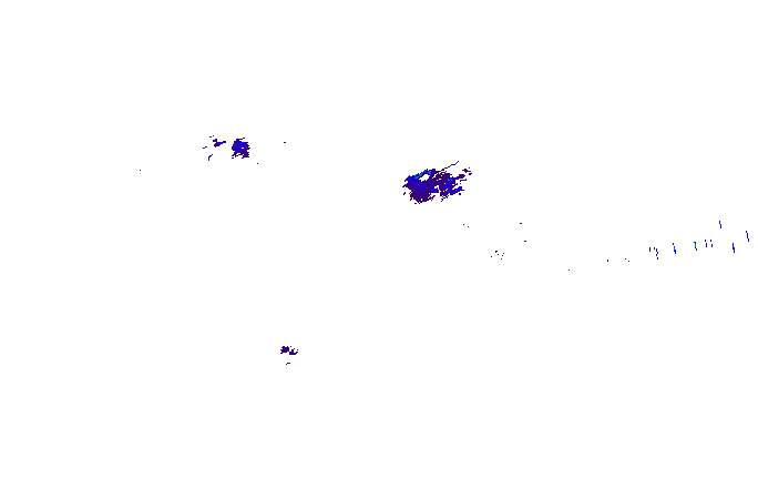Meteoradar - aktuální srážky 2025-10-16 20:00:00