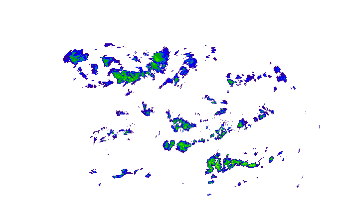 Meteoradar - aktuální srážky 2025-10-17 22:30:00