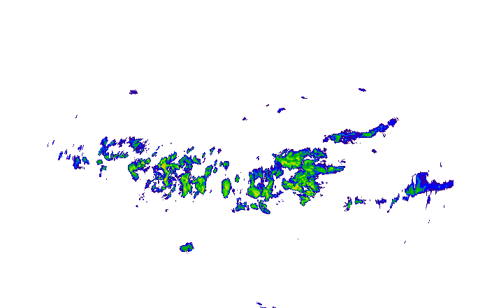 Meteoradar - aktuální srážky 2025-10-18 06:00:00