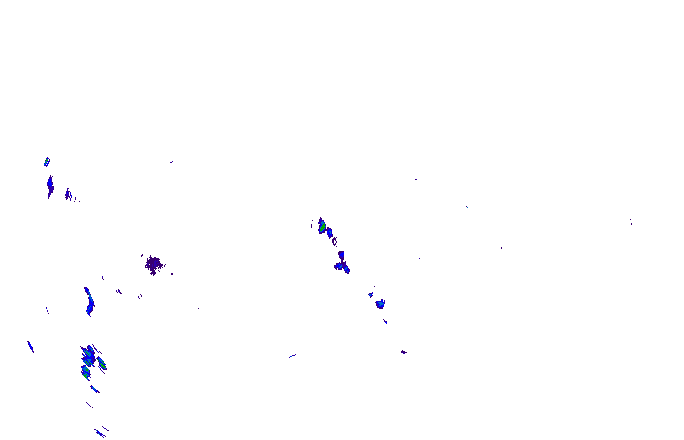 Meteoradar - aktuální srážky 2025-10-20 14:15:00