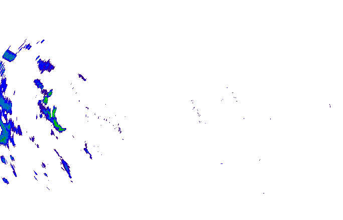 Meteoradar - aktuální srážky 2025-10-20 16:45:00