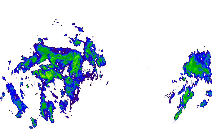 Meteoradar - aktuální srážky 2025-10-22 06:00:00