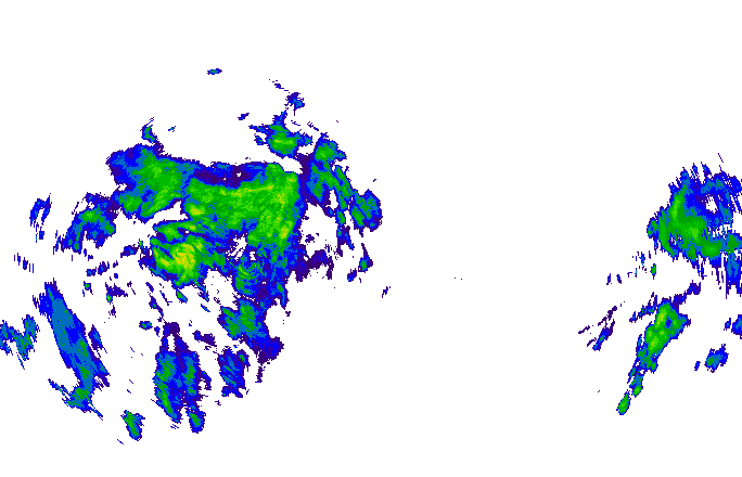 Meteoradar - aktuální srážky 2025-10-22 06:15:00