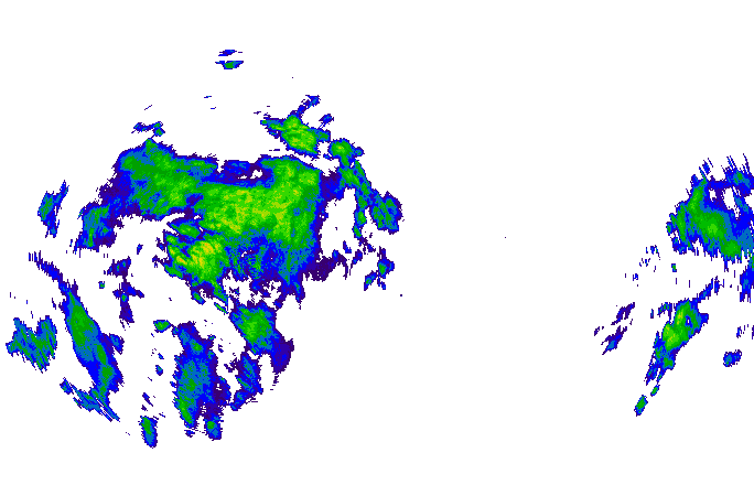 Meteoradar - aktuální srážky 2025-10-22 06:30:00