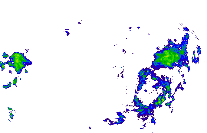 Meteoradar - aktuální srážky 2025-10-22 20:15:00