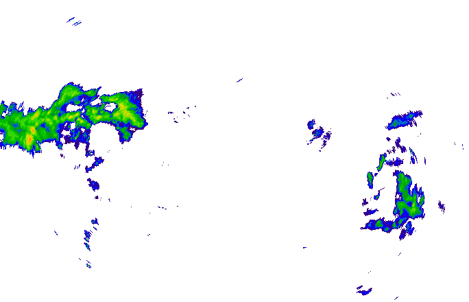 Meteoradar - aktuální srážky 2025-10-22 22:15:00