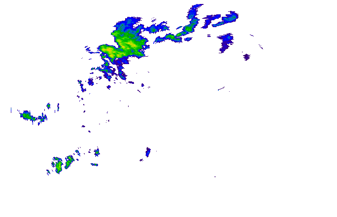 Meteoradar - aktuální srážky 2025-10-23 02:15:00