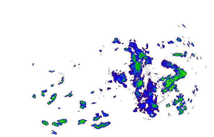Meteoradar - aktuální srážky 2025-10-24 17:30:00