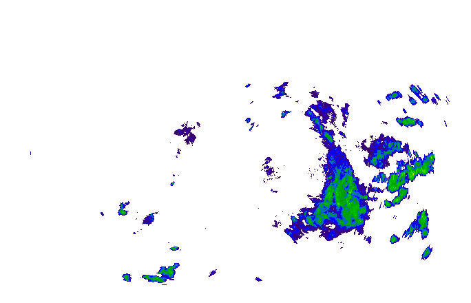 Meteoradar - aktuální srážky 2025-10-24 18:15:00