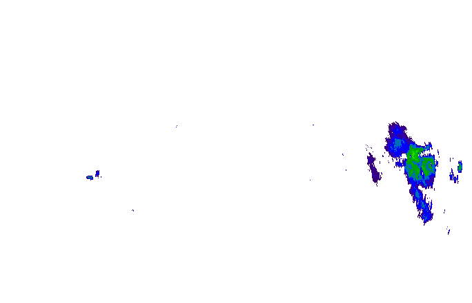 Meteoradar - aktuální srážky 2025-10-24 21:15:00