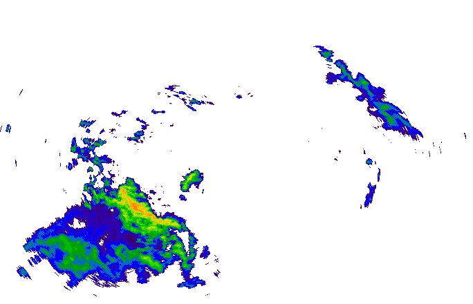 Meteoradar - aktuální srážky 2025-10-25 13:30:00