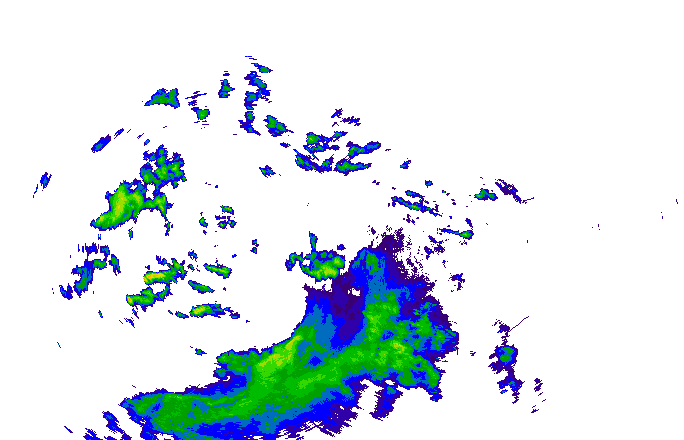 Meteoradar - aktuální srážky 2025-10-25 16:00:00