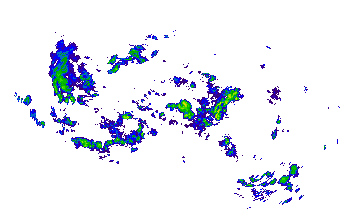 Meteoradar - aktuální srážky 2025-10-25 22:30:00