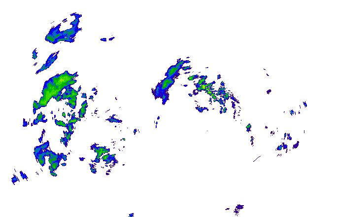 Meteoradar - aktuální srážky 2025-10-26 05:45:00