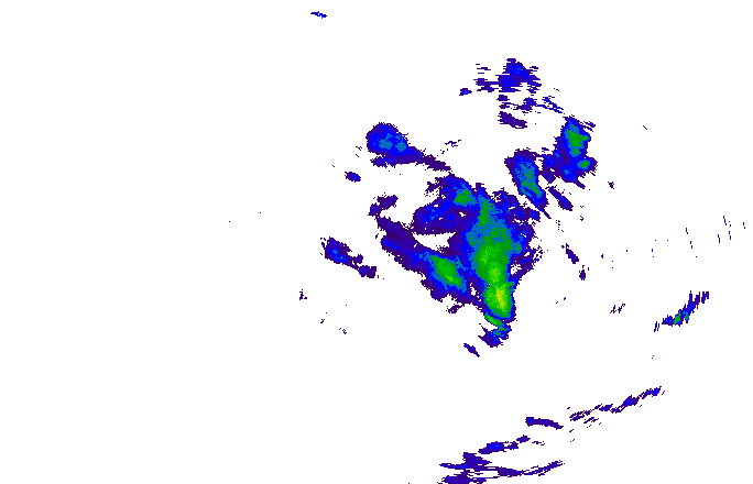 Meteoradar - aktuální srážky 2025-10-26 18:15:00