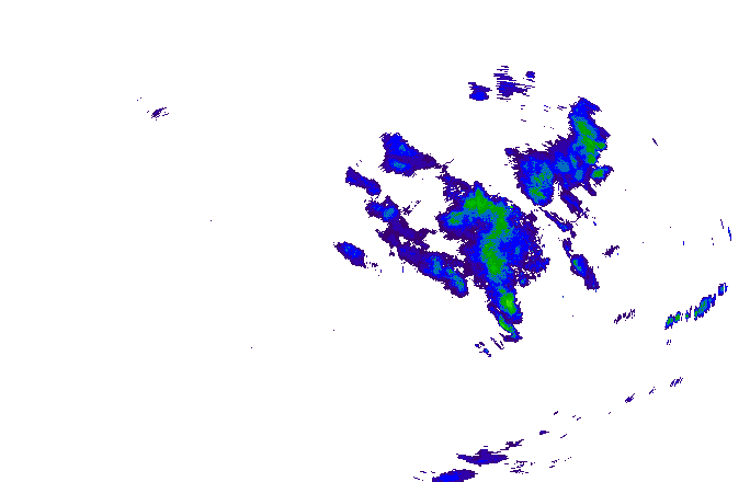 Meteoradar - aktuální srážky 2025-10-26 18:30:00