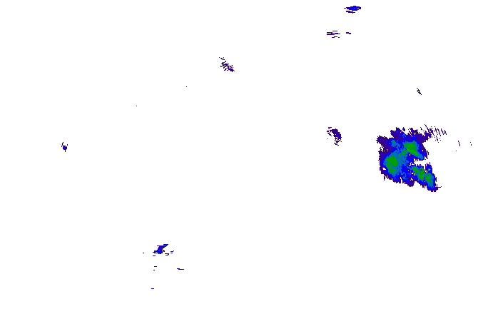 Meteoradar - aktuální srážky 2025-10-26 21:00:00