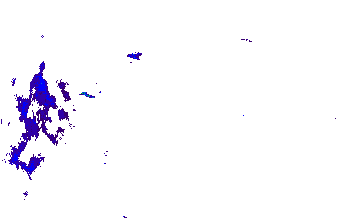 Meteoradar - aktuální srážky 2025-10-27 00:30:00