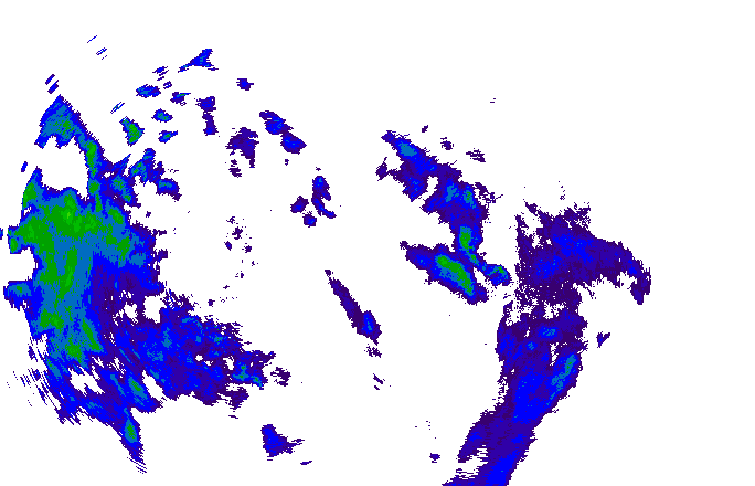 Meteoradar - aktuální srážky 2025-10-27 06:15:00