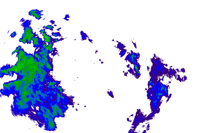 Meteoradar - aktuální srážky 2025-10-27 06:45:00