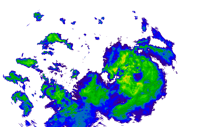 Meteoradar - aktuální srážky 2025-10-27 13:00:00